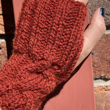 Izzy Lou Cabled Pussyhat and Mittens