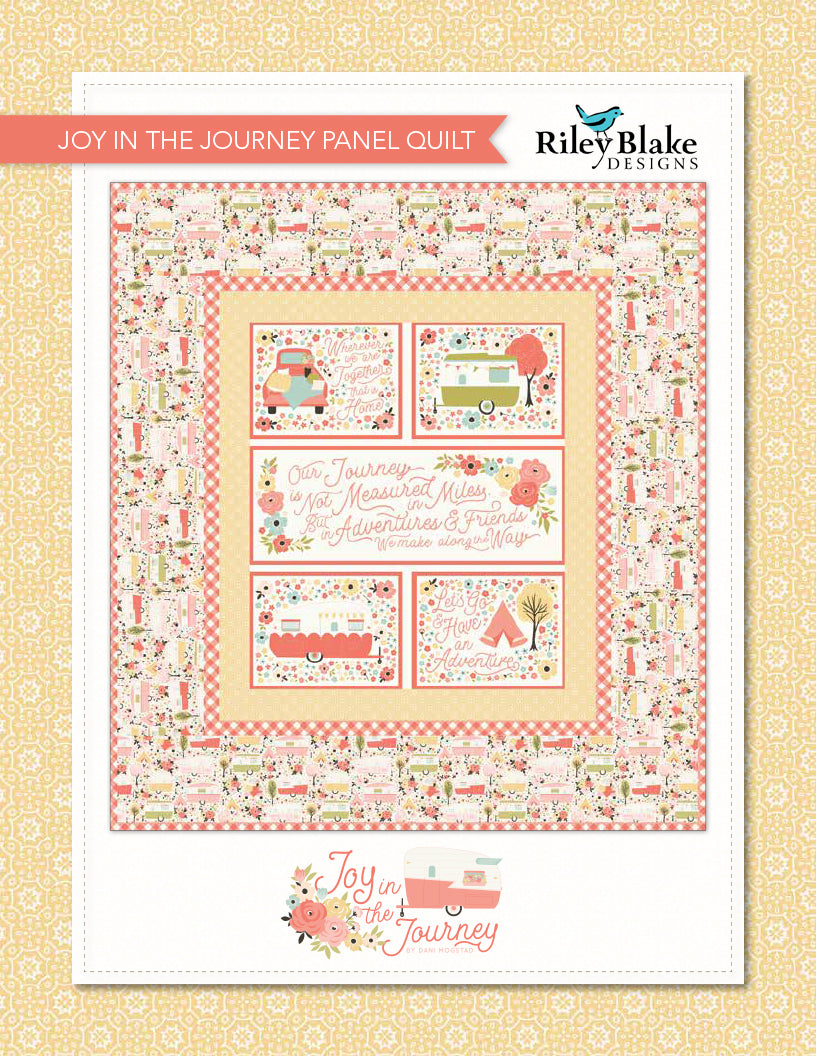 Riley Blake Joy In The Journey Panel Quilt - Downloadable PDF