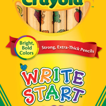 Crayola Write Start Colored Pencils - 8/Pkg Long