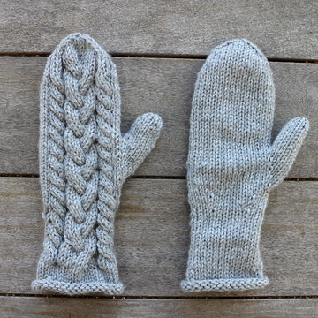 Cozy Cable Mittens