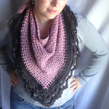 Sunshine Charlotte Scarf CAL 2016