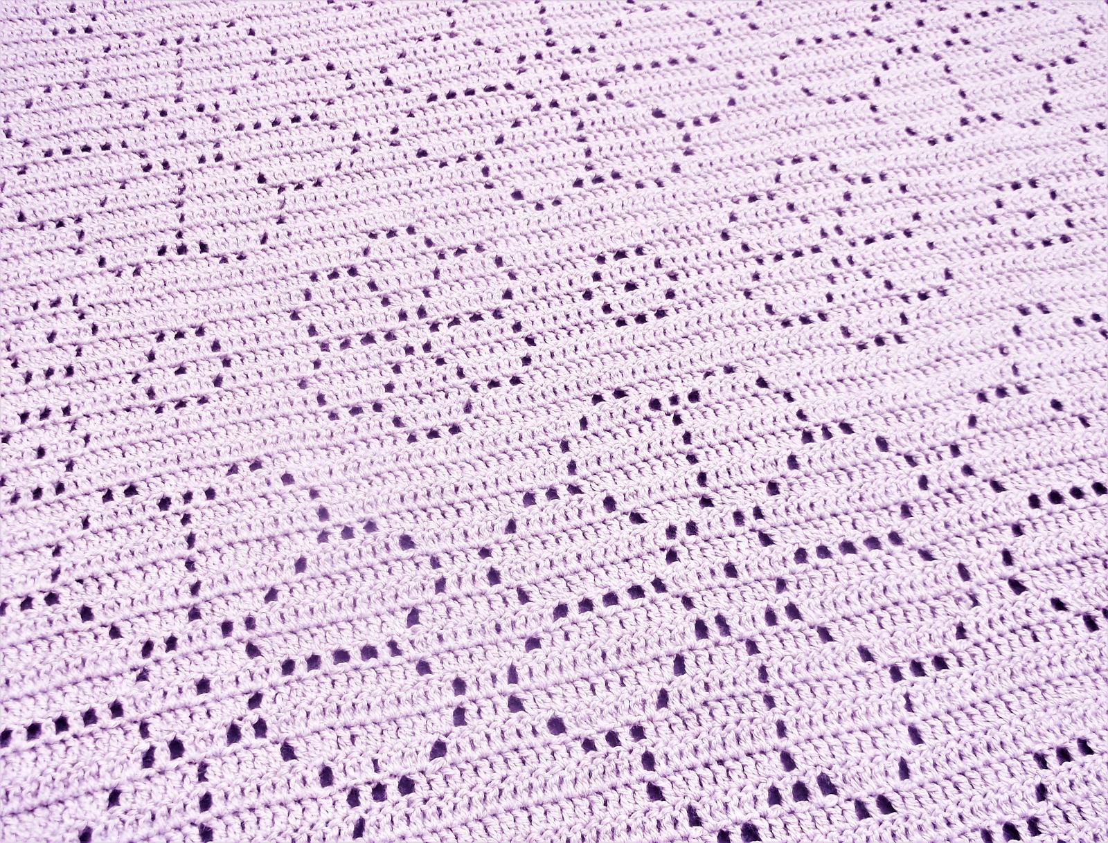 Meadow baby blanket