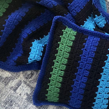 Block Deco Pillow and Throw