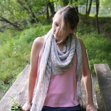 Grey Mist Shawl