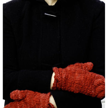 Winter Tulip Mittens