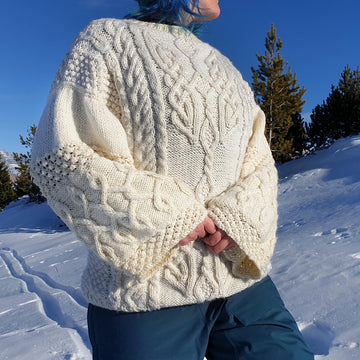 Snowstorm Irish Sweater