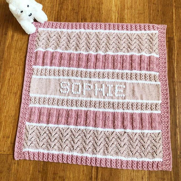 Personalised & Textured Blanket - ANY NAME!