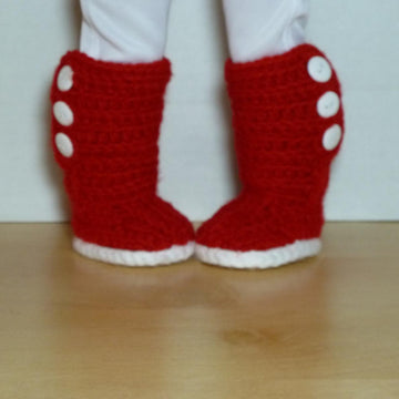 Mini Sweater Boots - 18" American Girl Doll Shoes