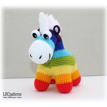 Rainbow Unicorn Crochet Pattern