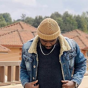 Simple sc back loop beanie