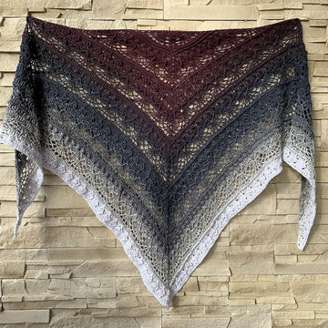 Triangular Scarf "Chalastre"