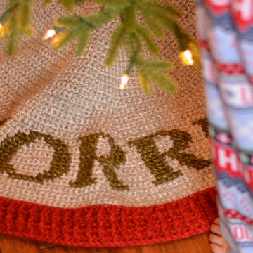Rustic Christmas Tree Skirt