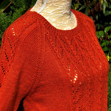 Light & Lacy Raglan Sweater