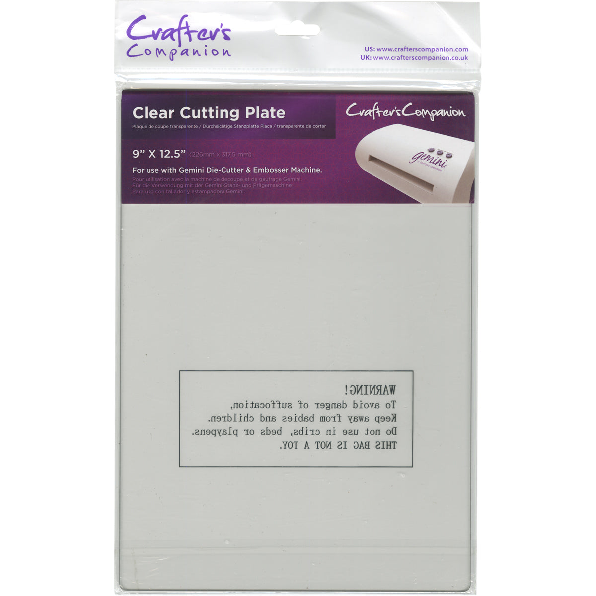 Gemini Accessories - Clear Cutting Plate