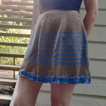 Stripey skirt