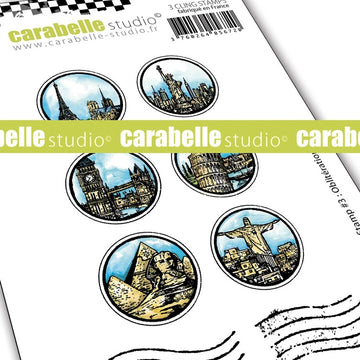 Carabelle Studio Cling Stamp A7 - My Stamp #3: Postmarks