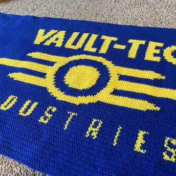 Vault Tec Flag Tapestry