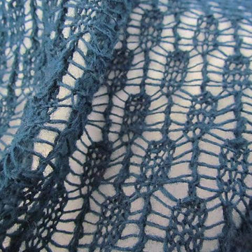 Copenhagen Reversible Mesh Lace Wrap and Scarf