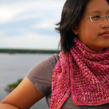 Hibiscus Shawl