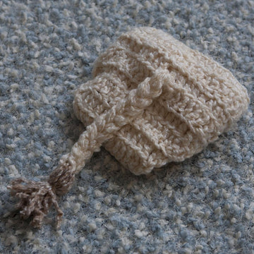 Lamb / Puppy Dog Baby Hat & Diaper Cover