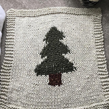 Pine Barrens Afghan | Pine Tree Blanket