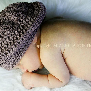 Flower Power Baby Beret