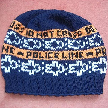 Crime scene reloaded beanie