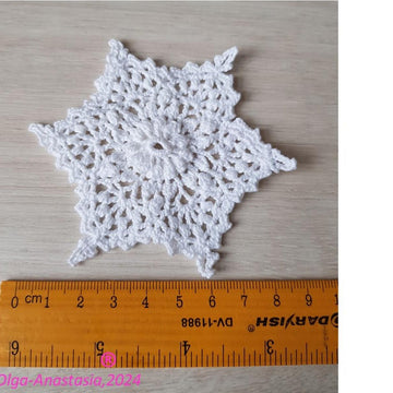 Crochet snowflake 37