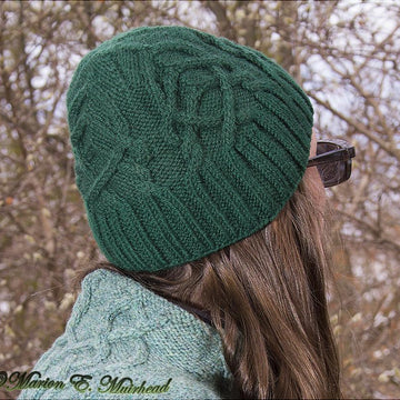 Cabled Arches Beanie