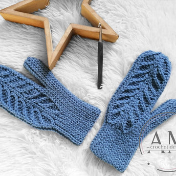 ADA knit-look mittens