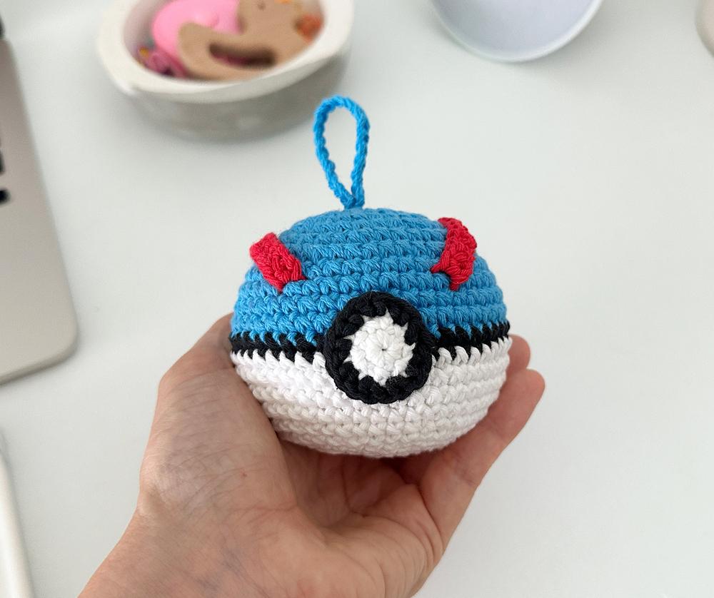 Pocket Monster Inspired Christmas Ornament Crochet Pattern Bundle PDF