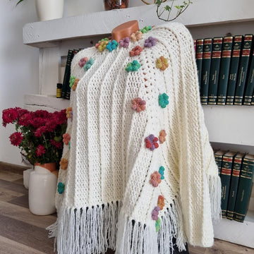 Crochet elegant poncho