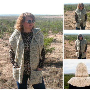 Hooded Pocket Scarf