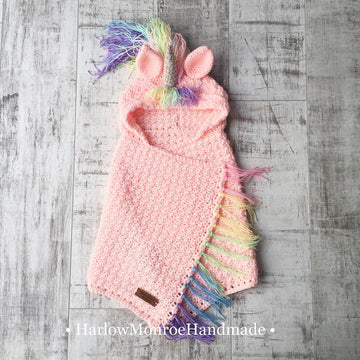 Hooded Unicorn Blanket