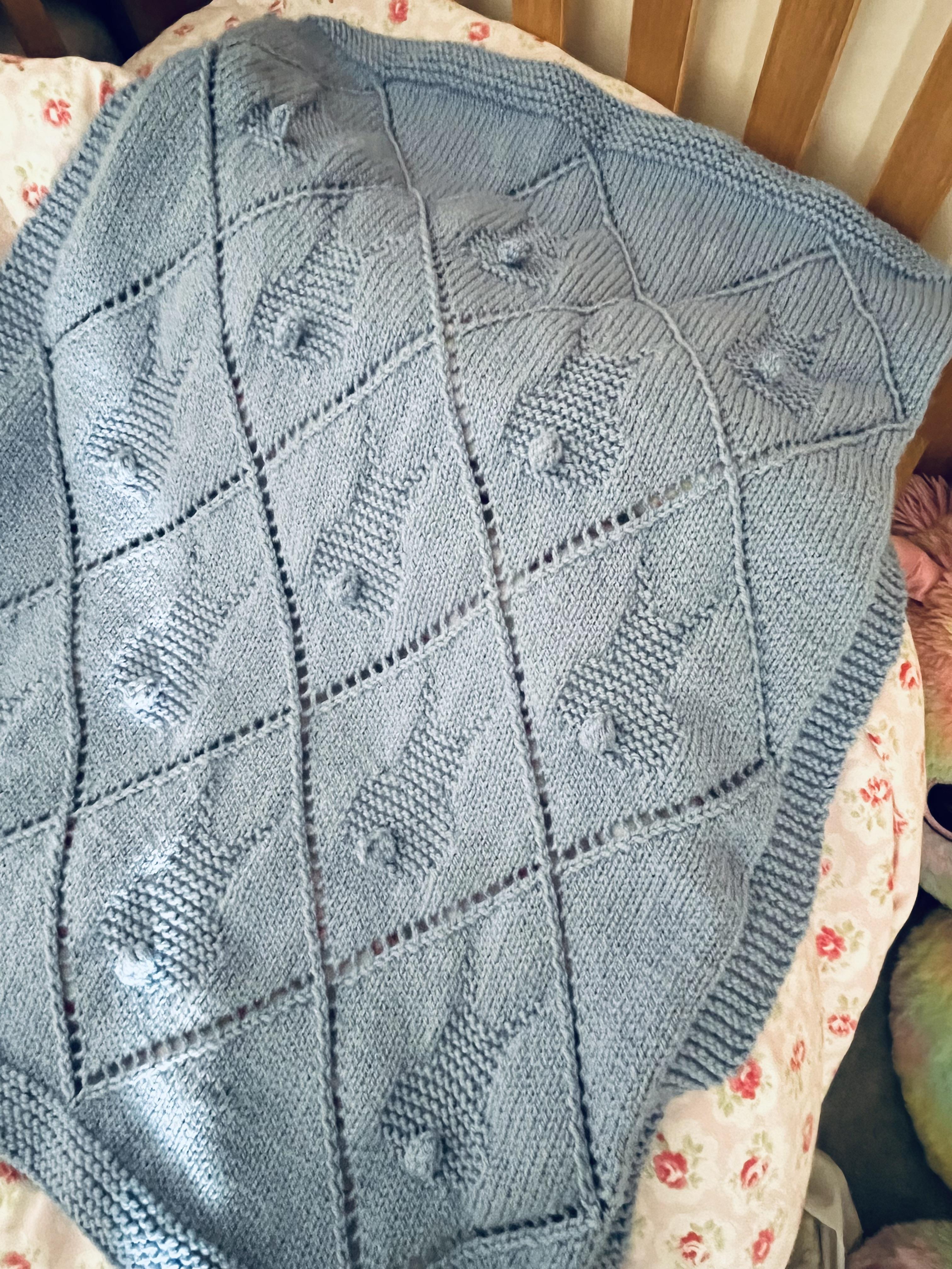 Diamond Bunny Blanket