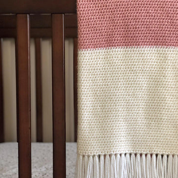 SoCal Sunset Ombre Baby Blanket