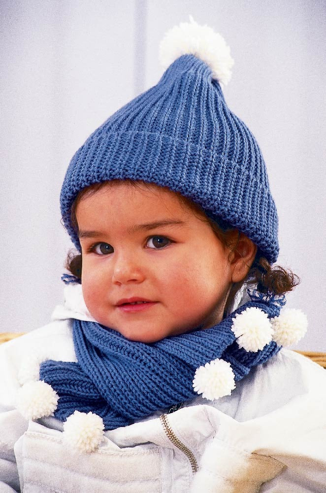 Mütze und Schal in Schachenmayr Merino Extrafine 170 - 4865 - Downloadable PDF