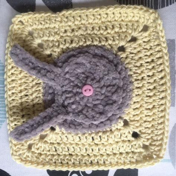 Bunny granny square