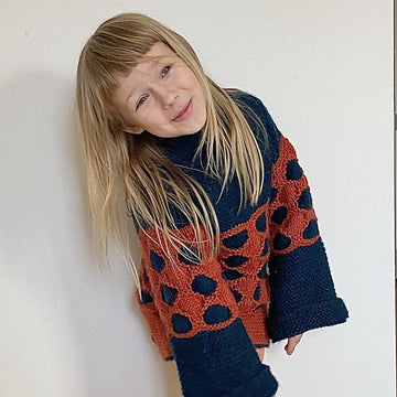 Honeycomb Tunic For Little Miss