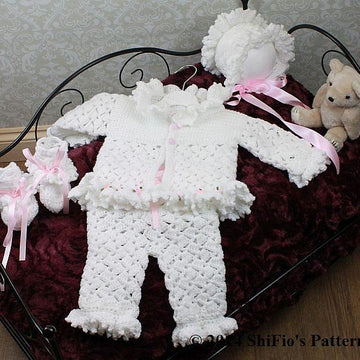 10-Sherbet Suit Baby Crochet Pattern #10