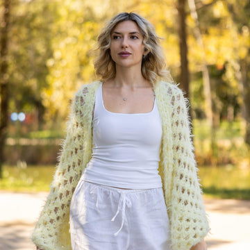 Hexagon cardigan