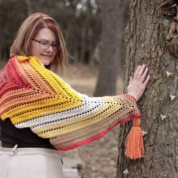 Wrap Me in Sunshine Shawl
