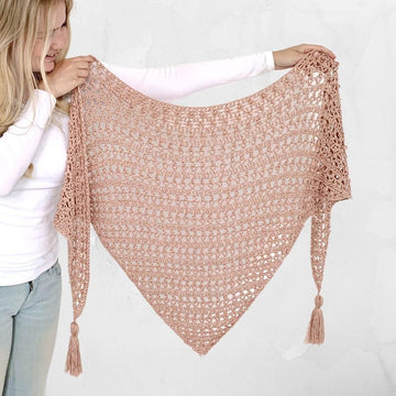 Vintage Tulip Shawl