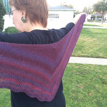 Winterberry Shawlette