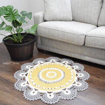 Retro Doily Rug