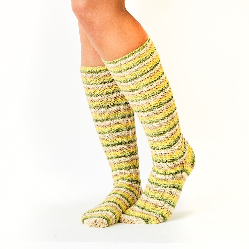 Socks Knitted in King Cole Summer 4ply, Footsie 4ply and Cotton Socks 4ply - 5902 - Leaflet