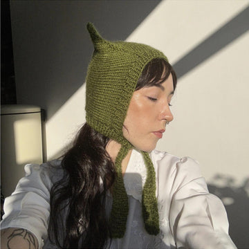 Elevated cat or devil hat
