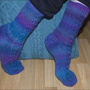 Bold Braid Socks & Cuffs