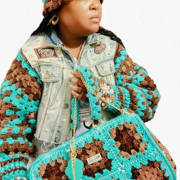 The Granny Square Glamour Bag