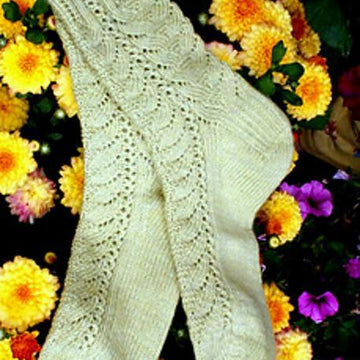 Water Garden Socks